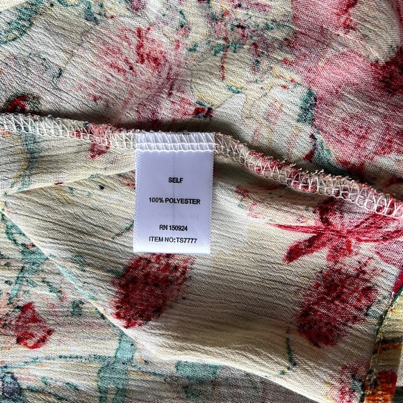 Trend shop colorful kimono in size small - Picture 6 of 8